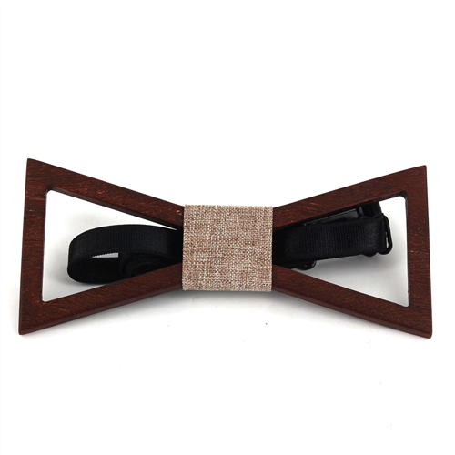 Papillon in Legno Vuoto Triangolare