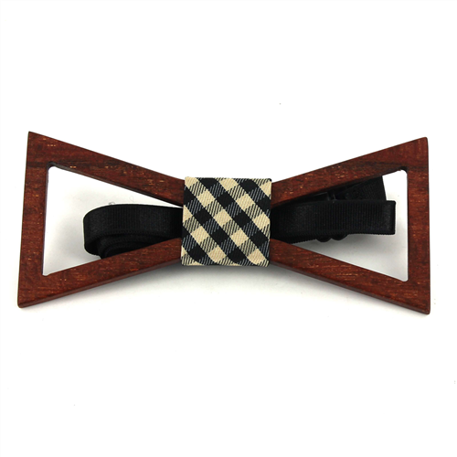 Papillon in Legno Vuoto Triangolare