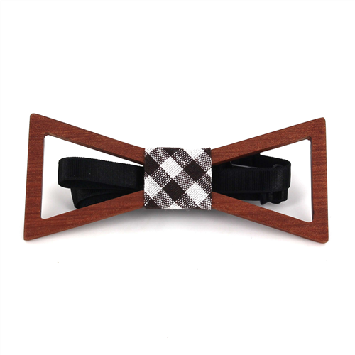 Papillon in Legno Vuoto Triangolare
