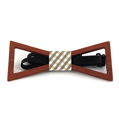 Papillon in Legno Vuoto Triangolare