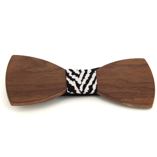 Papillon in legno liscio