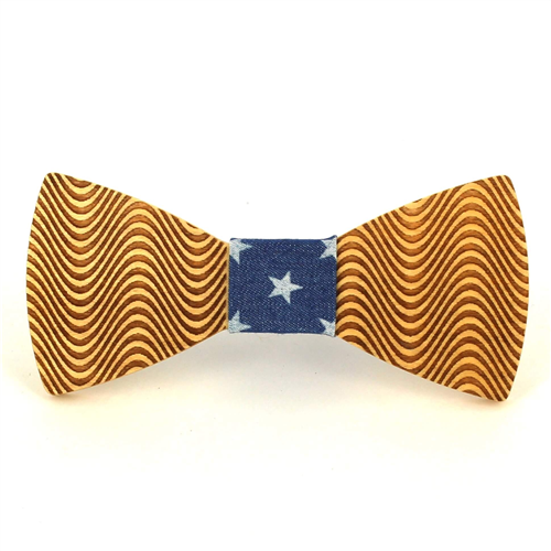 Papillon in Legno Onde