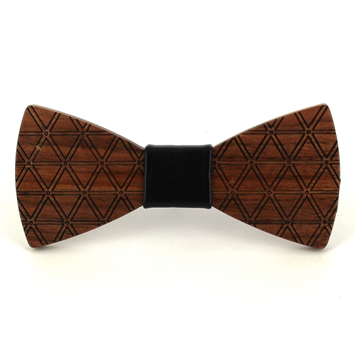 Papillon in Legno a Rombo