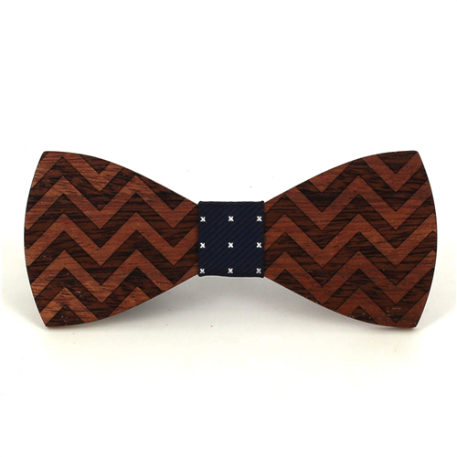 Papillon in Legno Zig Zag