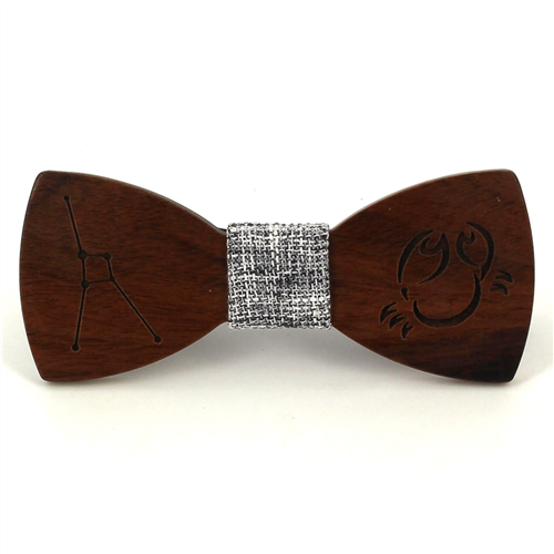 Papillon in Legno Zodiaco Cancro