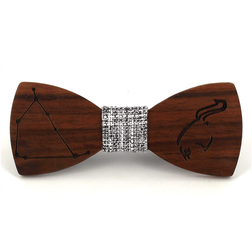 Papillon in Legno Segno Zodiacale Capricorno