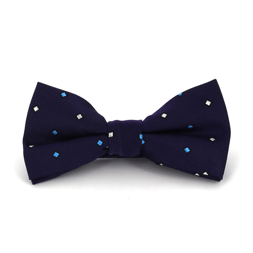 Papillon Viola a Pois Quadrati