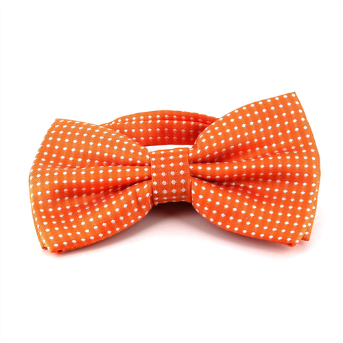 Papillon Arancione a Pois Bianchi