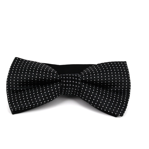 Papillon Nero a Pois e Quadretti