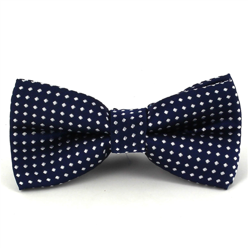 Papillon Bambini Blu Navy a Pois