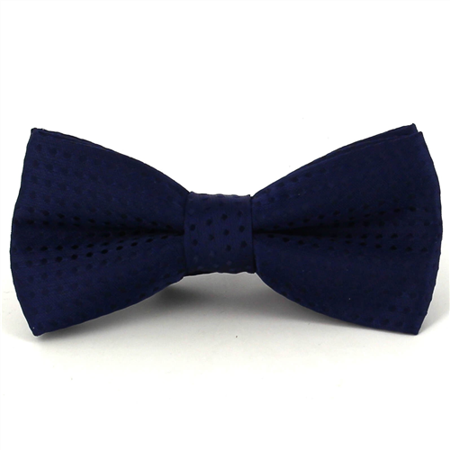 Papillon Bambini Blu Navy a Pois