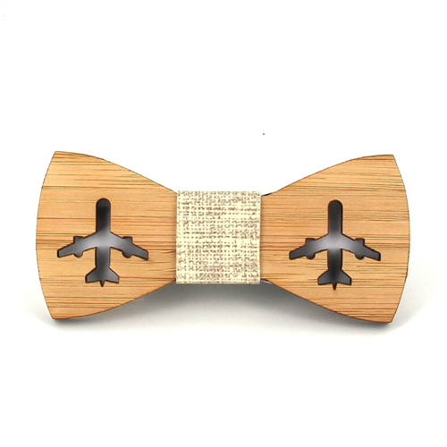 Papillon Bambini Bambù Forato Aereo
