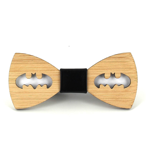 Papillon Bambini in Bambù Forato Batman