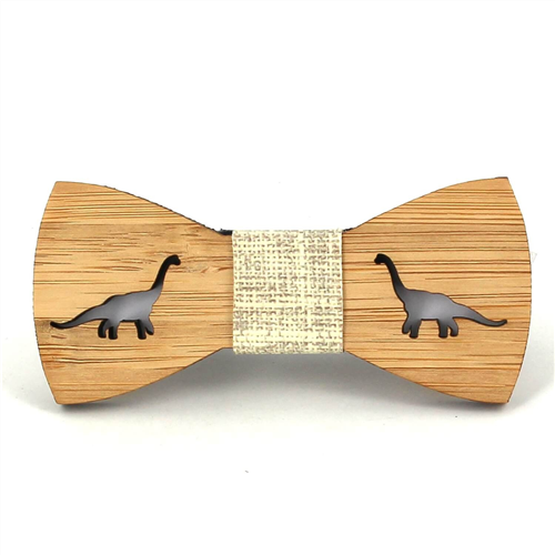 Papillon Bambini in Bambù Forato Brachiosauro