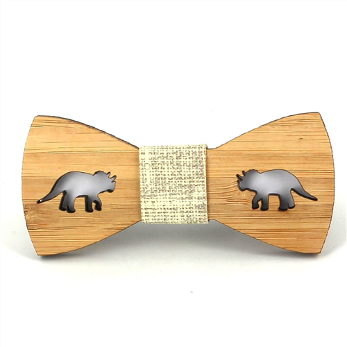Papillon Bambini in Bambù Vuoto Triceratops