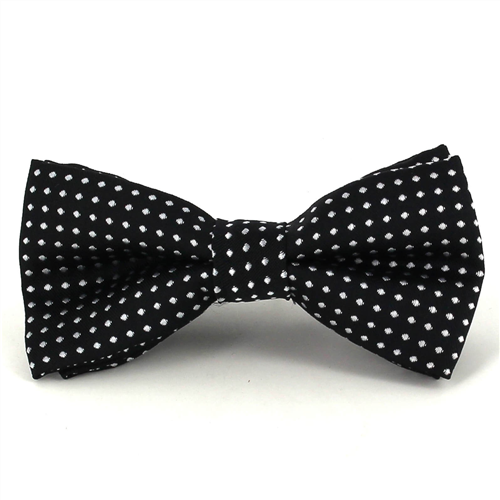 Papillon Bambini Nero a Pois