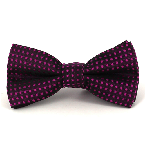 Papillon Bambini Nero a Pois