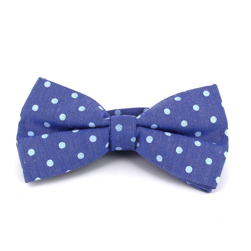 Papillon Oxford a Pois Blu