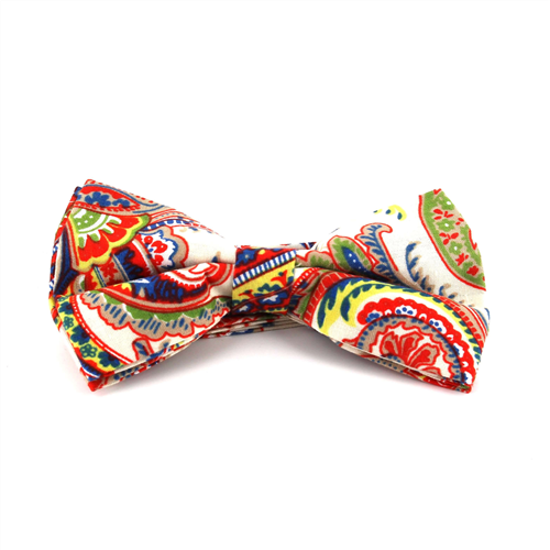 Papillon Paisley Bianco