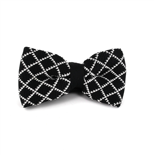 Papillon a Quadretti Nero e Bianco
