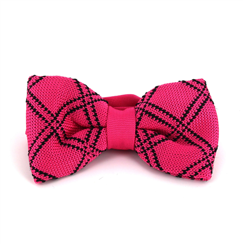 Papillon a quadretti rosa