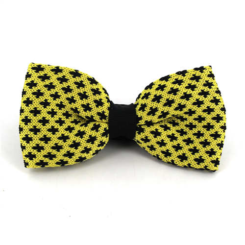 Papillon a pois gigli gialli e neri