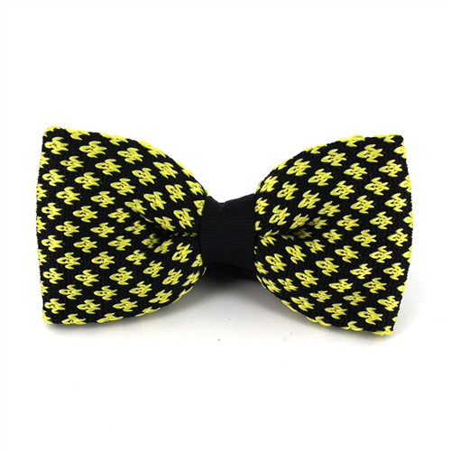 Papillon a pois giglio nero e giallo