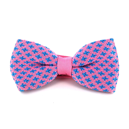 Papillon a pois giglio rosa e blu