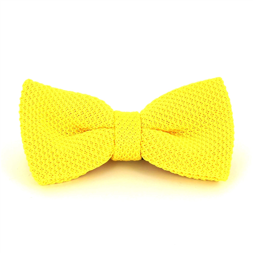 Papillon a Punto Liscio Giallo