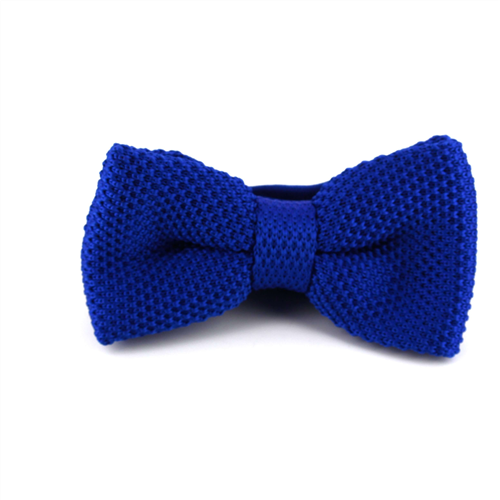 Papillon a Punto Liscio Blu