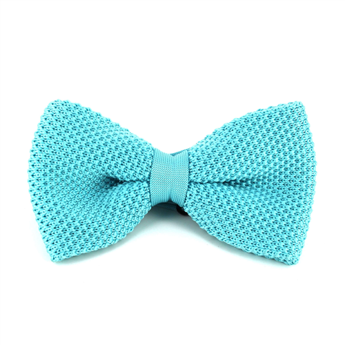 Papillon a Punto Liscio Blu Acqua