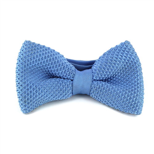 Papillon a pois liscio celeste