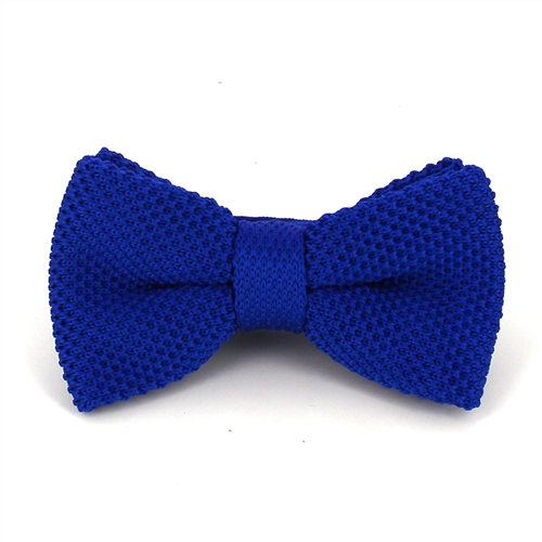 Papillon a Punto Liscio Blu Navy