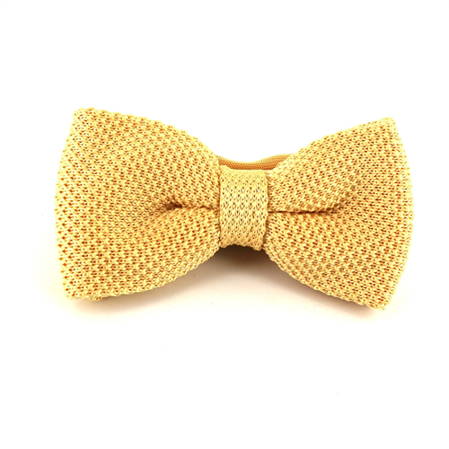 Papillon a Punto Liscio Champagne