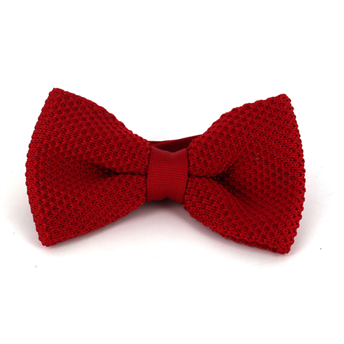 Papillon a Punto Liscio Rosso Carminio