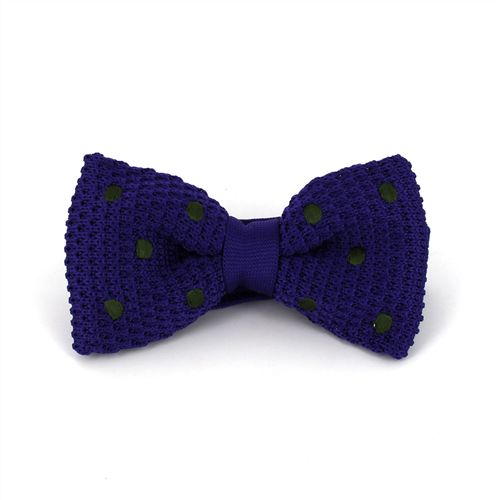 Papillon a pois viola a pois verdi scuro
