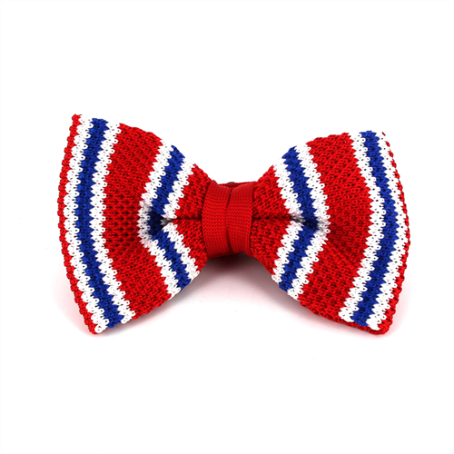 Papillon a righe rosse