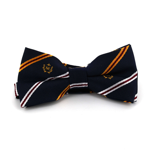 Papillon a righe blu scuro