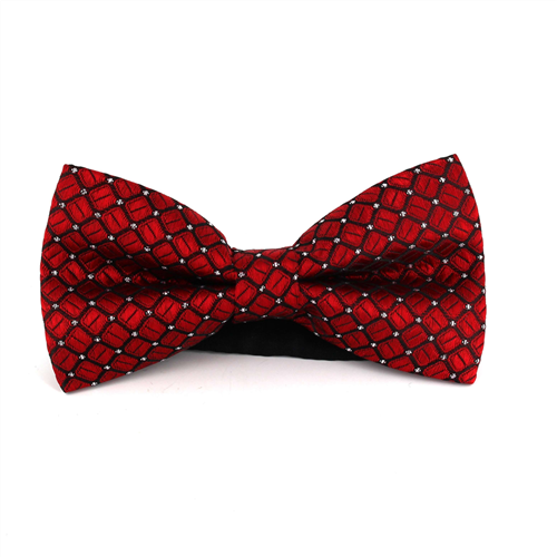 Papillon Rosso a Quadri e Pois