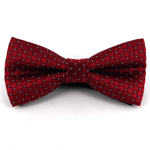 Papillon Rosso a Quadri e Pois