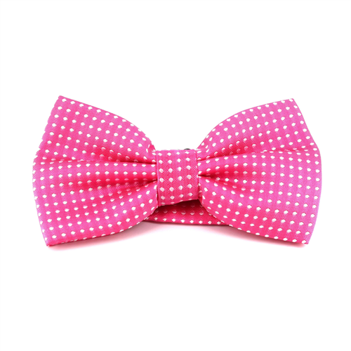 Papillon Rosa Intenso a Pois Bianchi