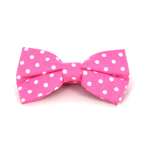 Papillon Rosa a Pois Bianchi