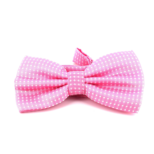 Papillon Rosa a Pois Bianchi