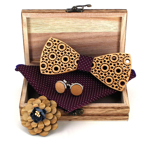 Set Papillon in Legno
