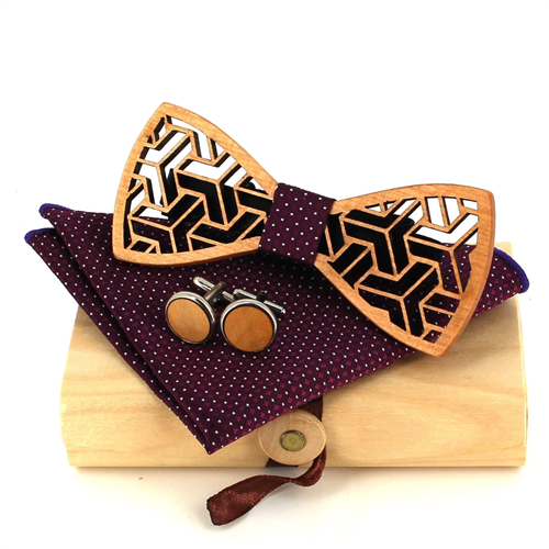 Set Papillon in Legno