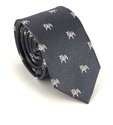 Cravatta Slim Bulldog Grigia