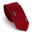 Cravatta Slim Balloon Rossa