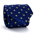 Cravatta Fiori Blu