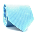 Cravatta liscia blu acqua