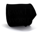 Cravatta Nera Liscia